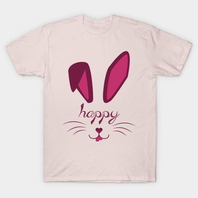 Happy Easter T-Shirt by Sidou01